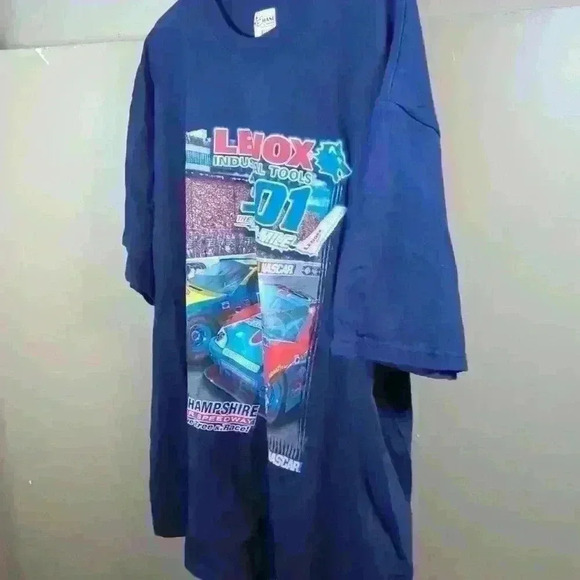 Lenox 301 New Hampshire Motor Speedway T  Shirt 2008 Nascar 2XL - Double Sided - Picture 5 of 8